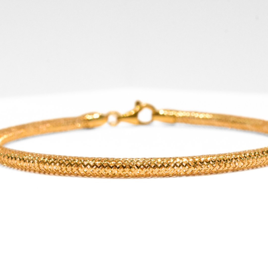 Picture of Trendy Gold Stretch Bracelet